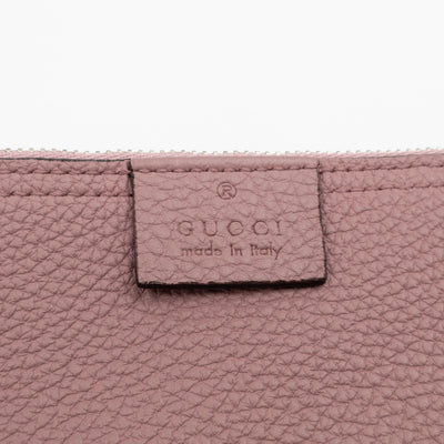 Jackie Large Hobo Bag Rosy Phard Leather