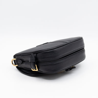 Saumur BB Black Epi Leather