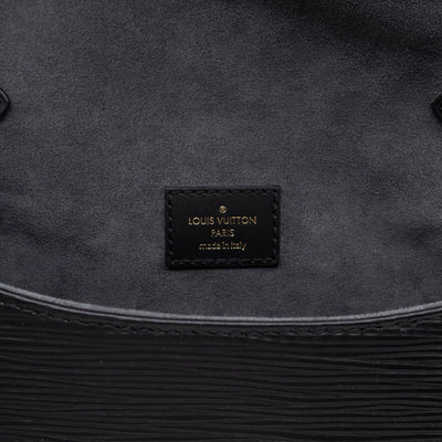 Saumur BB Black Epi Leather