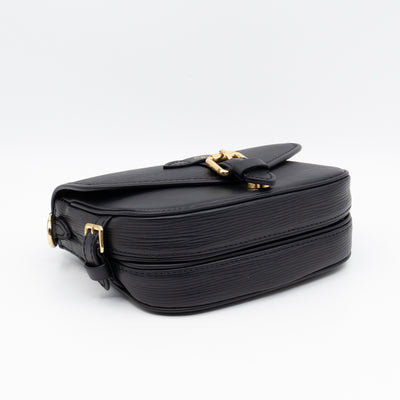 Saumur BB Black Epi Leather
