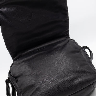 Coco Cocoon Messenger Bag Black Caviar