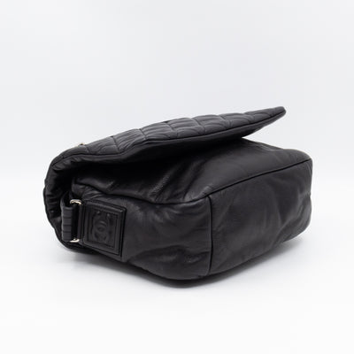 Coco Cocoon Messenger Bag Black Caviar