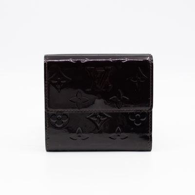Elise Wallet Vernis Amarante