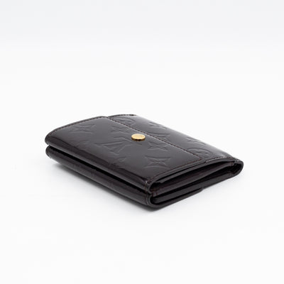 Elise Wallet Vernis Amarante