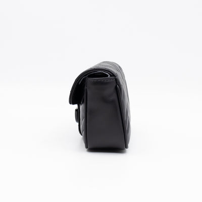 GG Marmont Chain Belt Bag Black Leather