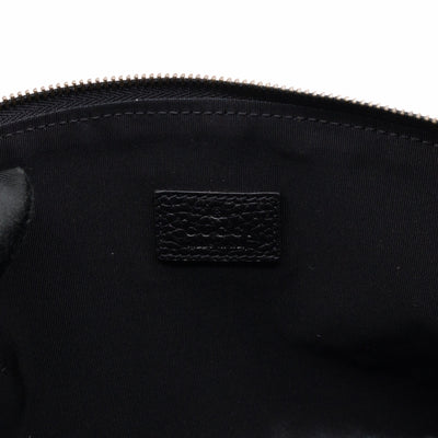 Bamboo Puller GG Beauty Case Black Leather