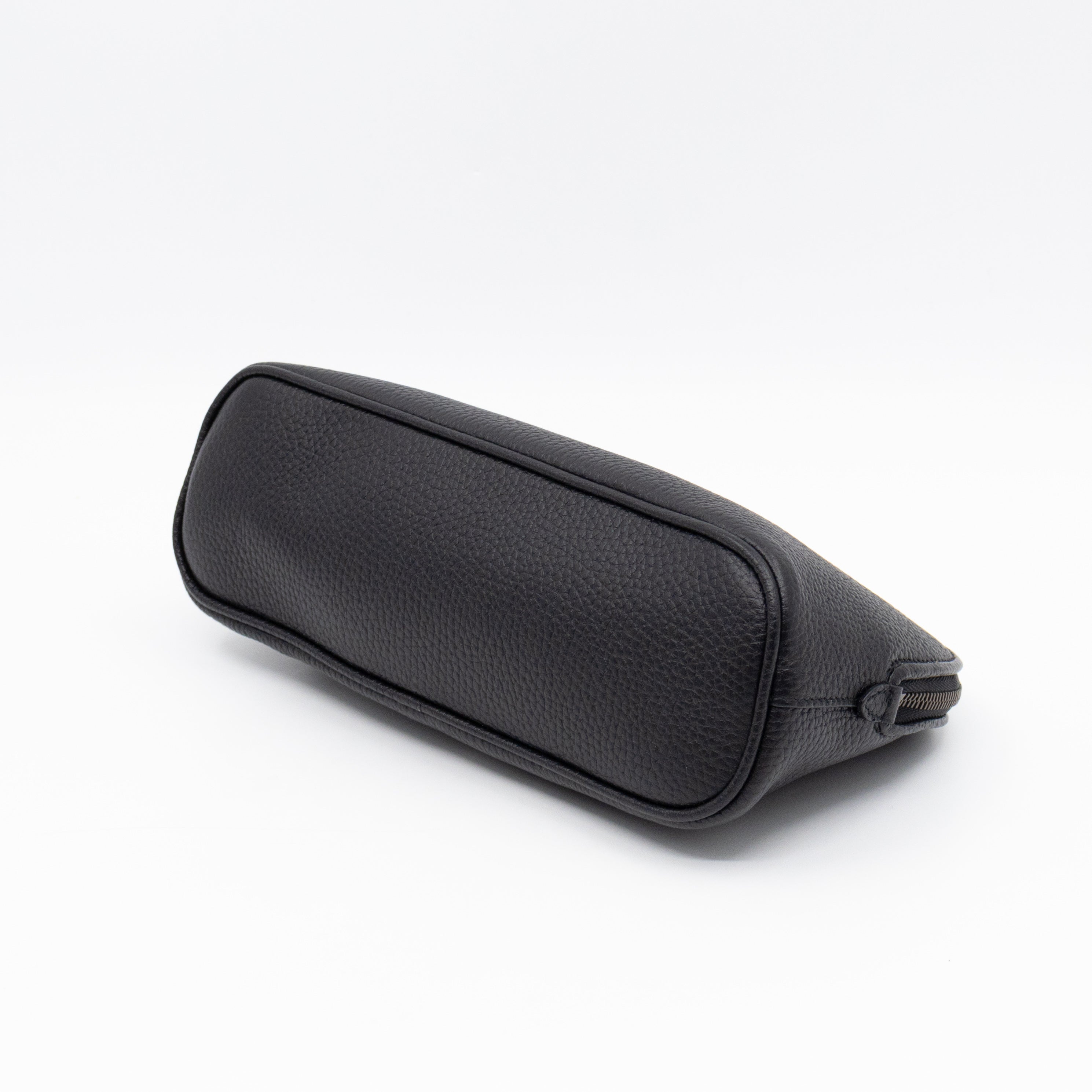 Bamboo Puller GG Beauty Case Black Leather