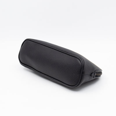 Bamboo Puller GG Beauty Case Black Leather