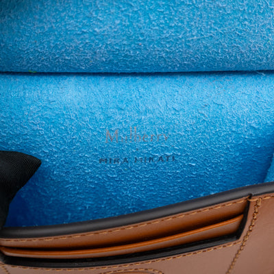 Mini Antony Mulberry x Mira Mikati Brown Leather
