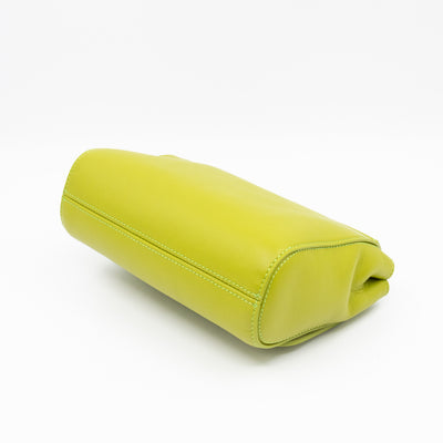 Lily Top Handle Acid Green Leather