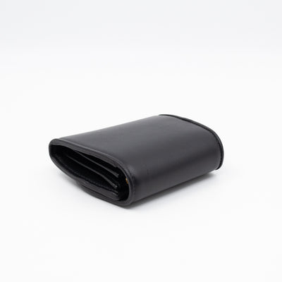 Blondie Medium Chain Wallet Bag Black Leather