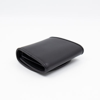Blondie Medium Chain Wallet Bag Black Leather