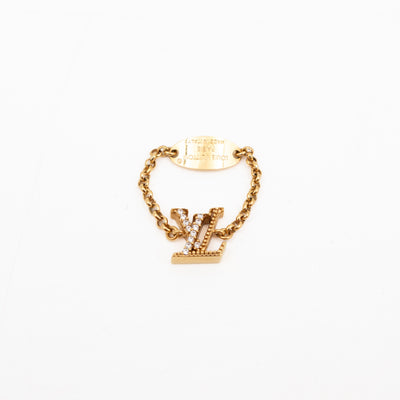 Lady LV Ring Set of 3 Rings Gold