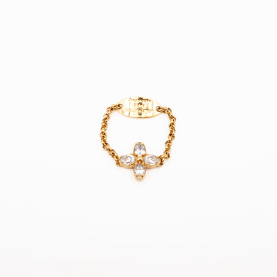 Lady LV Ring Set of 3 Rings Gold
