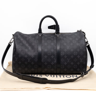 Keepall 45 Bandouliere Monogram Eclipse