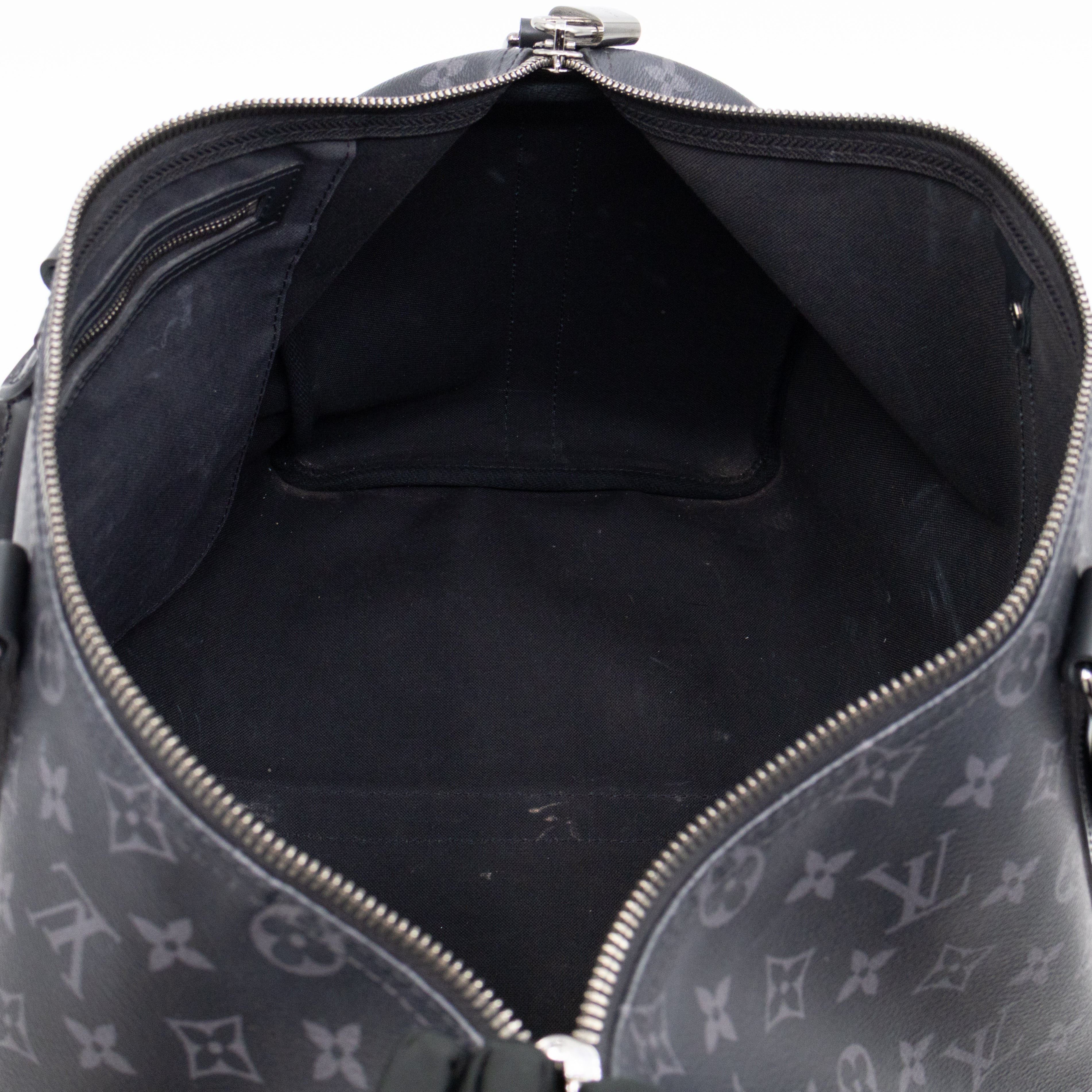 Keepall 45 Bandouliere Monogram Eclipse