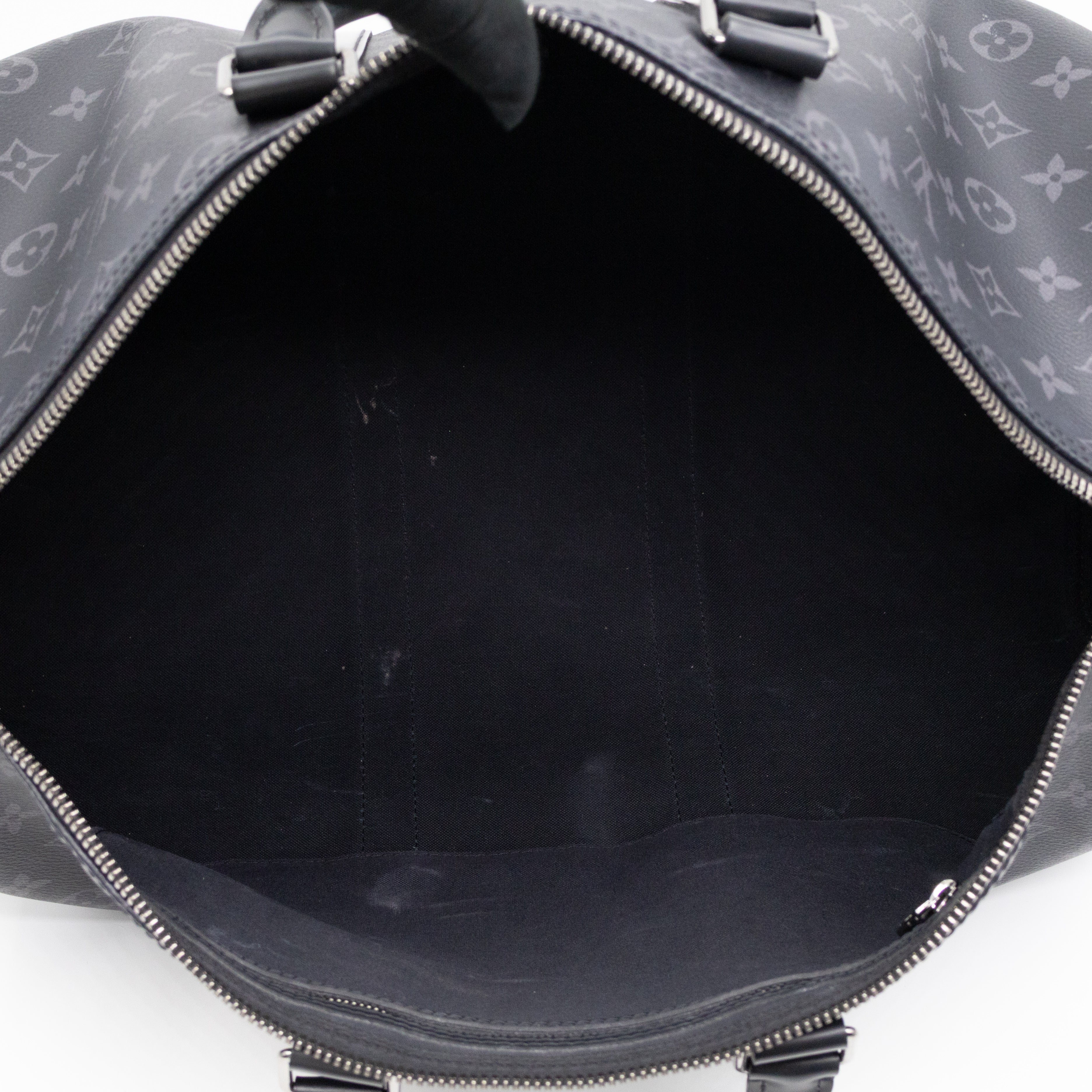 Keepall 45 Bandouliere Monogram Eclipse