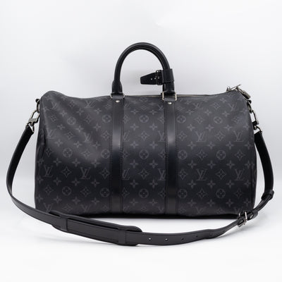 Keepall 45 Bandouliere Monogram Eclipse