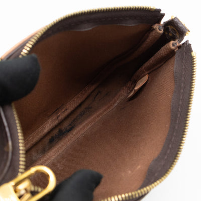 Pochette with Chain Monogram
