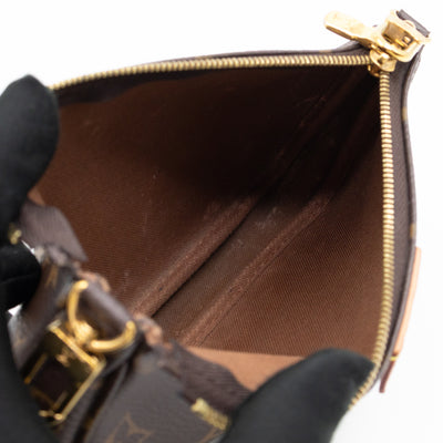 Pochette with Chain Monogram