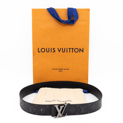 Initials Reversible Belt Monogram Eclipse 80/32
