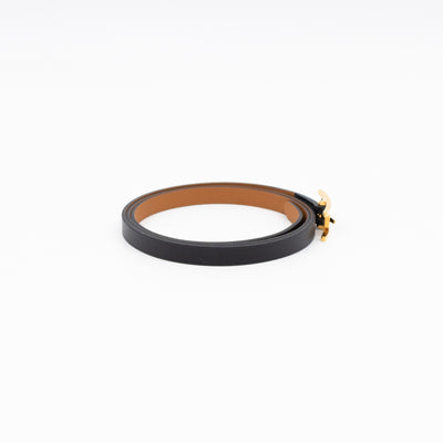 Hapi Triple Tour Bracelet Black Leather
