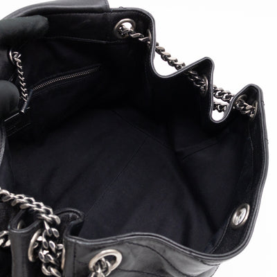 Nolita Large Black Leather