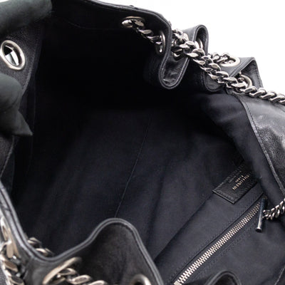 Nolita Large Black Leather