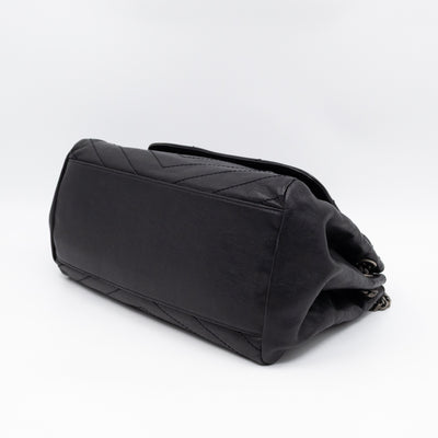 Nolita Large Black Leather