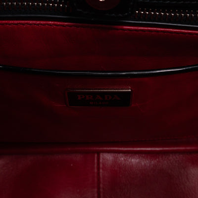 Tote Bag Brushed Black Leather