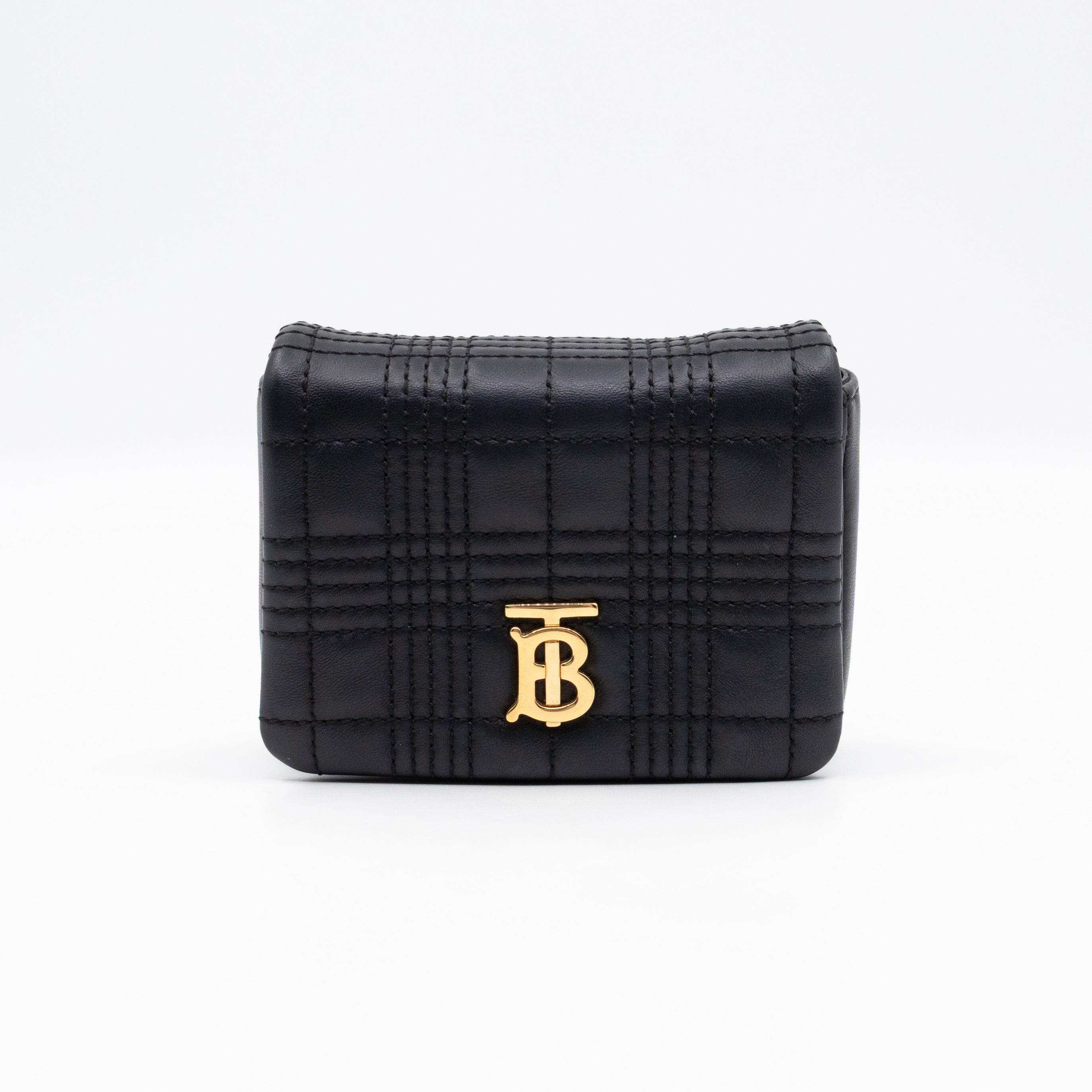 Micro Lola Shoulder Bag Black Quilted Leather
