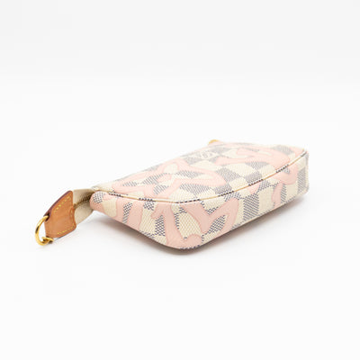 Mini Pochette Accessoires Damier Azur Tahitienne