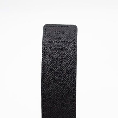 Initials Reversible Belt Monogram Black 85/34