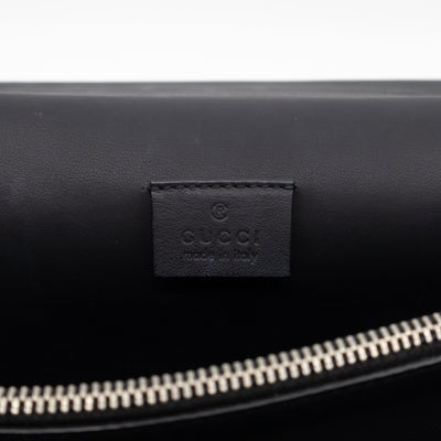 Dionysus Medium Black Suede Leather