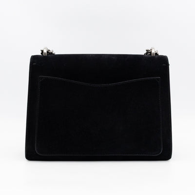 Dionysus Medium Black Suede Leather