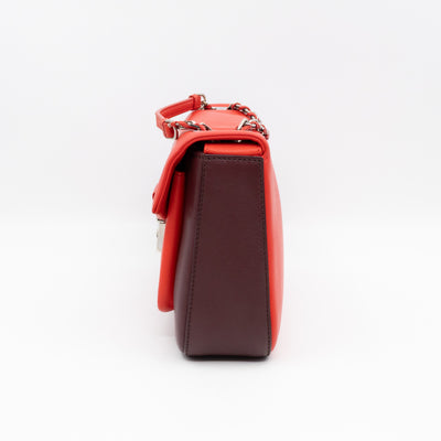 Be Baguette Red & Burgundy Nappa Leather
