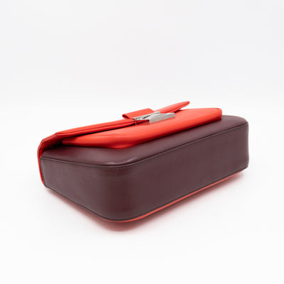 Be Baguette Red & Burgundy Nappa Leather