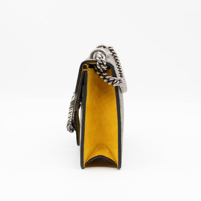 Dionysus Mini GG Supreme Yellow Suede