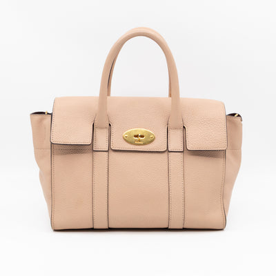 Small New Bayswater Rosewater Leather