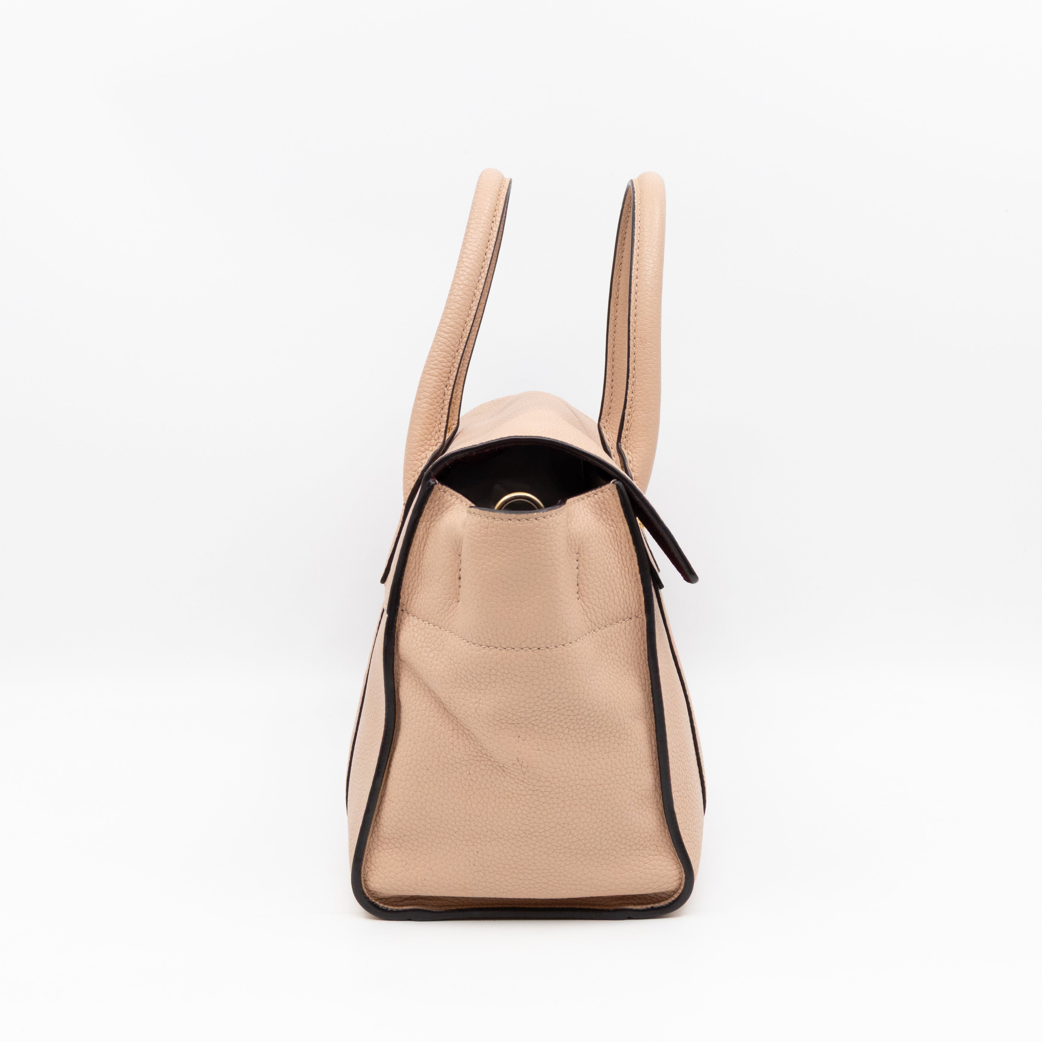 Small New Bayswater Rosewater Leather