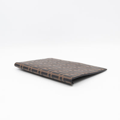 FF Diamonds Flat Pouch FF Brown Leather