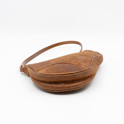 Saddle Pouch Bag Copper Leather