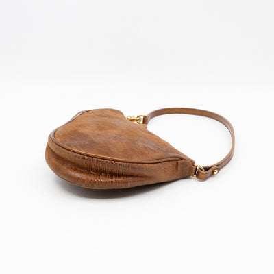 Saddle Pouch Bag Copper Leather