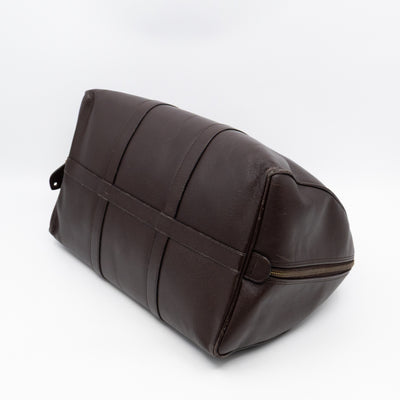 Traveller Bag Marron Fonce Leather