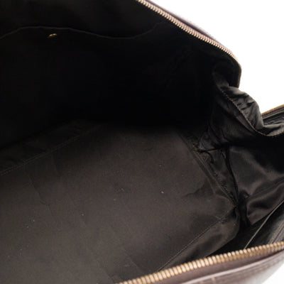 Traveller Bag Marron Fonce Leather