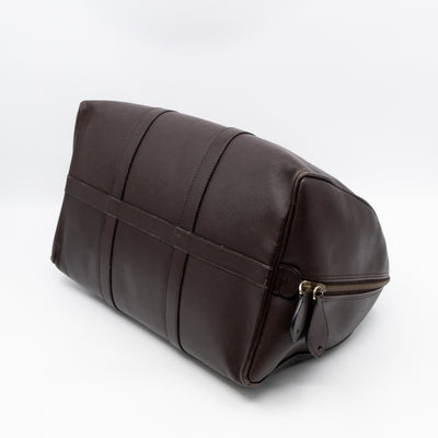 Traveller Bag Marron Fonce Leather