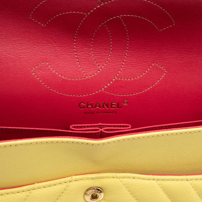 2.55 Reissue 226 Double Flap Bag Yellow Leather