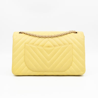 2.55 Reissue 226 Double Flap Bag Yellow Leather