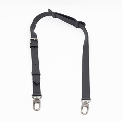 Keepall 55 Bandouliere Onyx Damier Infini Leather