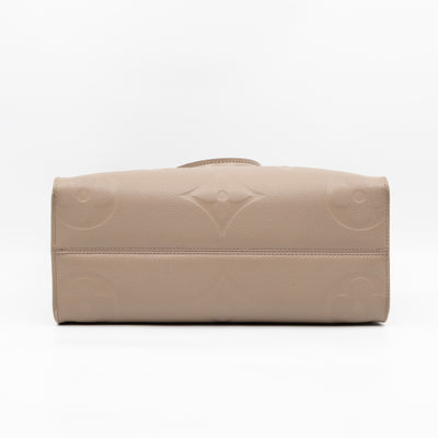 Onthego MM Dune Monogram Empreinte